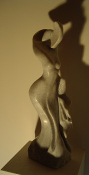 Named contemporary work « CHRYSALIDE », Made by YVON BESCOND