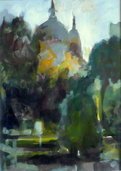 Named contemporary work « Catedral de la Almudena », Made by CAROLE MELMOUX