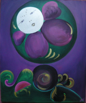 Named contemporary work « Eclosion », Made by BARTS