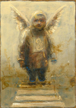 Named contemporary work « As Angel », Made by MIREK