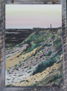 Named contemporary work « mon île 16 », Made by LUDO