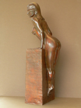 Named contemporary work « Anadyomène », Made by JEAN-FRANçOIS VAN DEN BOGAERT