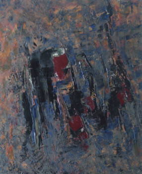 Named contemporary work « B et N I », Made by MARCO