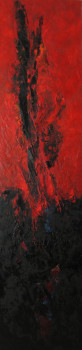 Named contemporary work « Rouges et Ombres III », Made by MARCO