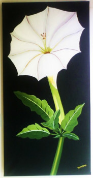 Named contemporary work « Le Datura », Made by NADINE TEMMERMAN