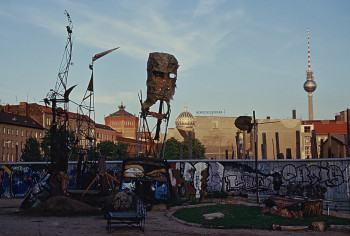 Named contemporary work « 1991 Berlin Tacheles 1 », Made by LAURENT TCHEDRY