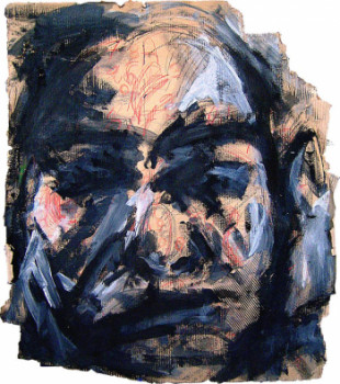 Named contemporary work « portrait », Made by JOUAL