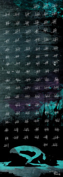 Named contemporary work « L'absence », Made by PHINE