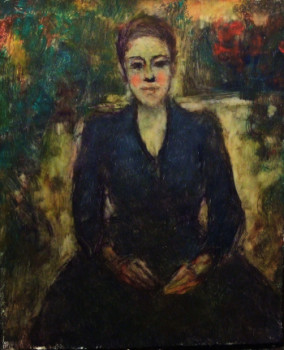 Named contemporary work « "Une femme amoureuse" », Made by JEAN PIERRE HARIXCALDE