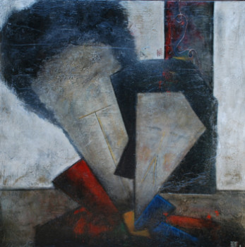 Named contemporary work « Le fil d'Ariane », Made by EVELYNE HAUS-HAFFNER