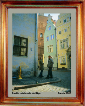 Named contemporary work « Lettonie, Riga 2007 », Made by EMILE RAMIS