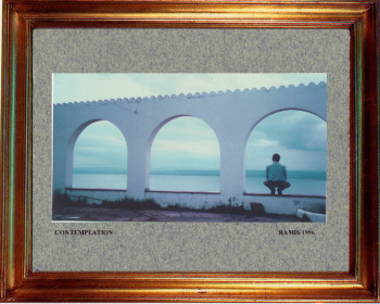 Named contemporary work « Catalogne sud, Baie de Rosas 1996 », Made by EMILE RAMIS