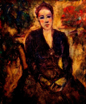 Named contemporary work « "Une femme amoureuse (2)" », Made by JEAN PIERRE HARIXCALDE