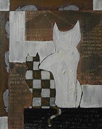 Named contemporary work « un monde de chats », Made by SéBASTIEN OGER