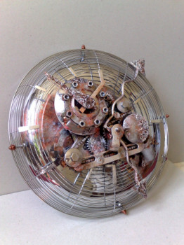 Named contemporary work « Time Trash », Made by CARLITO