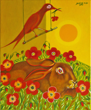 LE LAPIN ET L'OISEAU On the ARTactif site