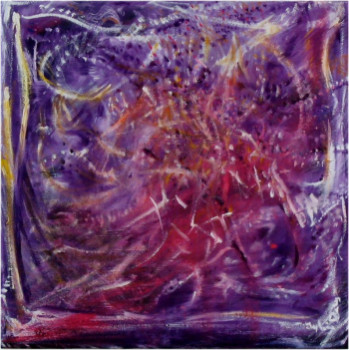 Named contemporary work « Mystic », Made by GUYLAINE DERY