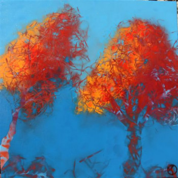Named contemporary work « Les arbres sucettes », Made by ERIC STRUB
