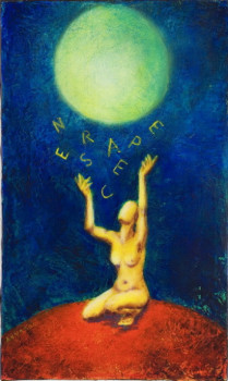 Named contemporary work « Espérance », Made by ANNAGOL