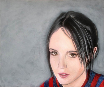 Named contemporary work « PORTRAIT - Ellen Page », Made by AGRISELIN