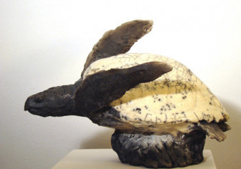 Named contemporary work « Tortue volante », Made by JOANNA HAIR