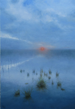 Named contemporary work « Marismas », Made by ROSA-AURORA PEREZ VICENT