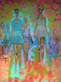 Named contemporary work « fashion », Made by RAMI