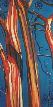 Named contemporary work « Gum tree », Made by BERNARD L'HOSTIS