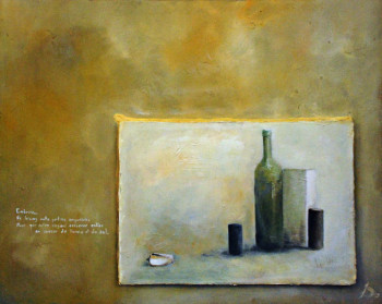 Named contemporary work « nature morte 3 », Made by SUBRERO