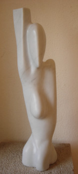 Named contemporary work « Amazone », Made by GIL