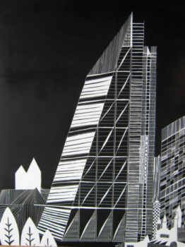 Named contemporary work « Leadenhall_Building », Made by FABIE