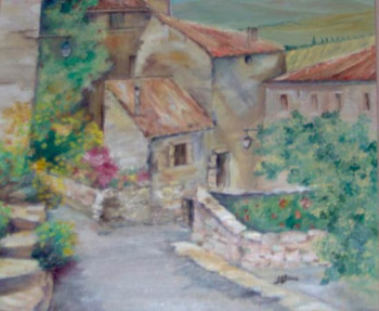 Named contemporary work « TOSCANE Ö TES RUELLES », Made by ROSEAUVENT