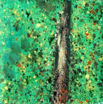 Named contemporary work « foret 30 », Made by AQUARELLUS