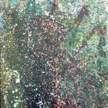 Named contemporary work « foret 132 », Made by AQUARELLUS