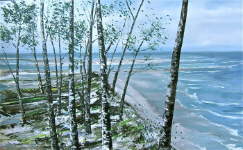 Named contemporary work « Après les arbres...le mer ! », Made by FREDPOIRI FRéDéRIC POIRI