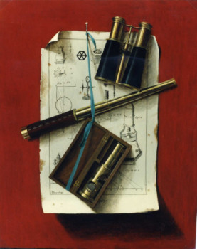 Named contemporary work « Optiques », Made by MICHEL CHEVRETEAU