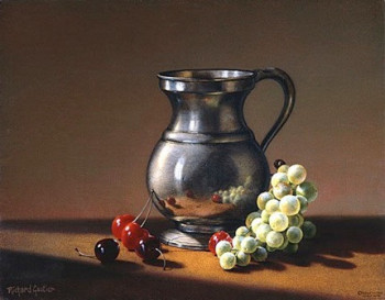 Named contemporary work « L'ETAIN AUX FRUITS 2 », Made by GAUTIER