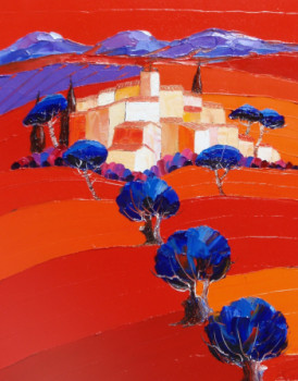 Named contemporary work « Haute Provence », Made by JULIE PIOCH