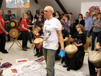 Nuit féline avec le groupe TAKUNDE On the ARTactif site