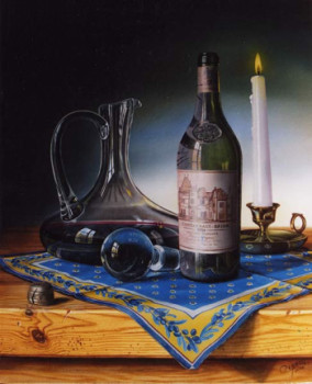 Named contemporary work « Chateau Haut-Brion 1996 », Made by CHRISTIAN LABELLE