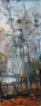 Named contemporary work « In the forest », Made by ZHUKOV FEDOR