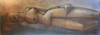 Named contemporary work « Après », Made by PERSILLON