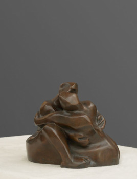 Named contemporary work « COUPLE II », Made by SOPHIE DU BUISSON