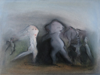 Named contemporary work « ballade II », Made by MARCEL PICARD