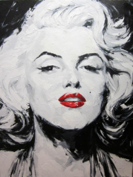 Named contemporary work « Marilyn Monroe », Made by ANNA PRASOLOVA