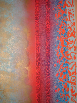 Named contemporary work « PEINTURES 2011 1 », Made by ASGRAPHE2023