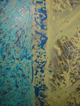 Named contemporary work « PEINTURES 2011 N3 », Made by ASGRAPHE2023