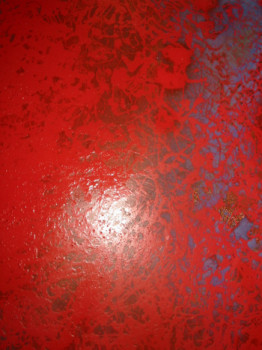 Named contemporary work « PEINTURES 2011 N7-CREATION   SUR  BOIS   », Made by ASGRAPHE2023