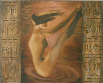 Named contemporary work « Mujer6 », Made by BENAVENTE MIRTA