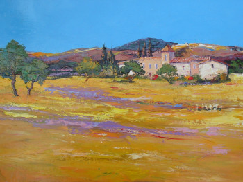 Named contemporary work « la grande bastide », Made by ALAIN COJAN